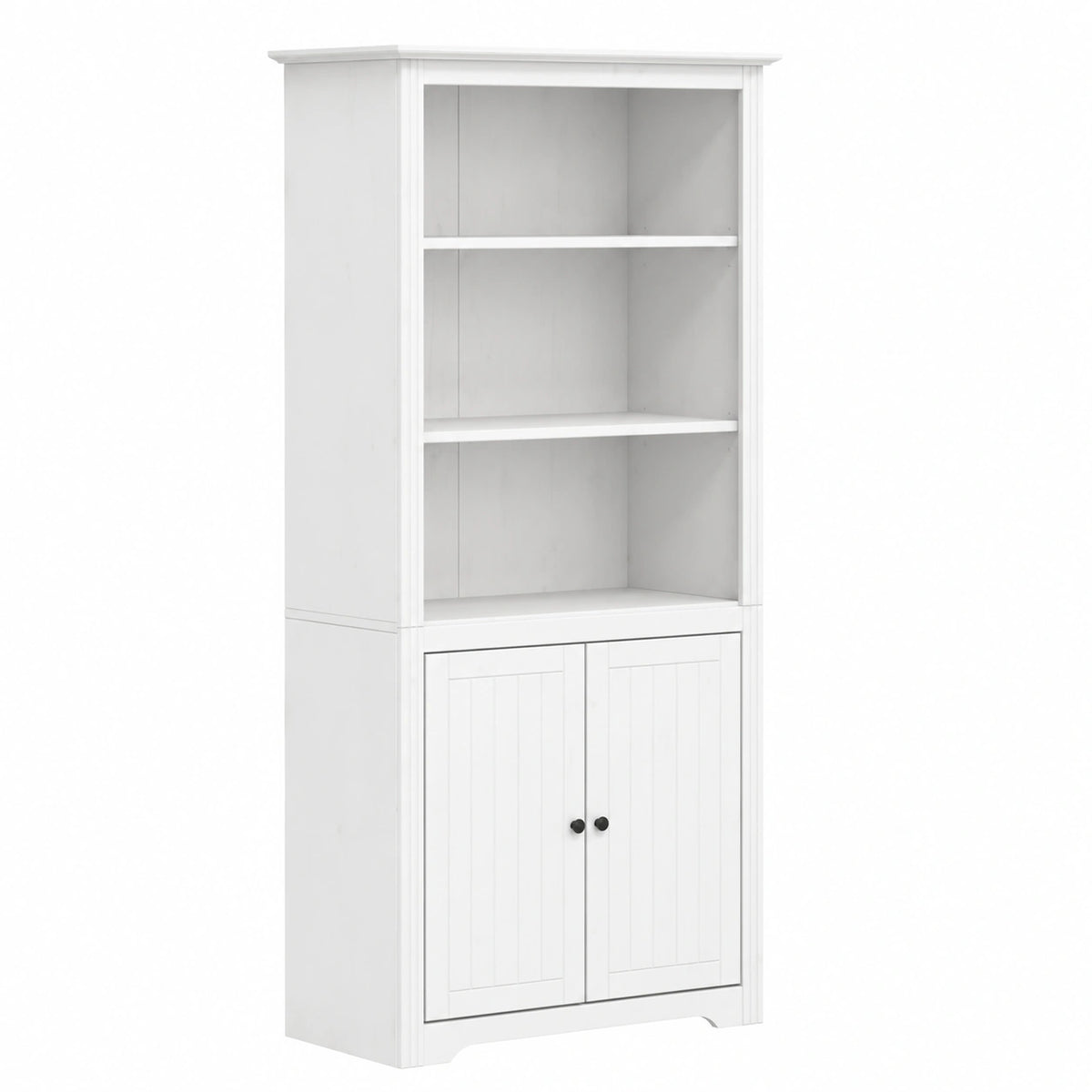 Scaffale BODO in Legno di Pino Bianco 82x40x173 cm
