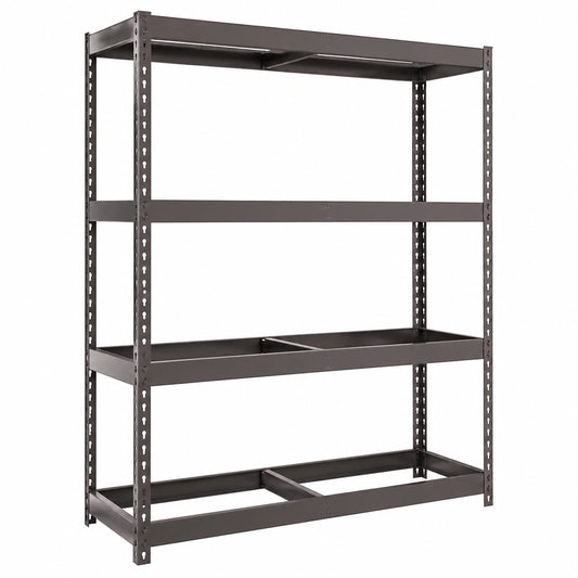 Scaffale metallico Simon Rack 2000x1800x750 mm, portata 400 kg, 4 livelli, grigio